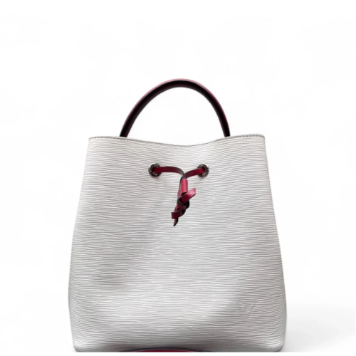 Louis Vuitton Noe Epi White Red Black