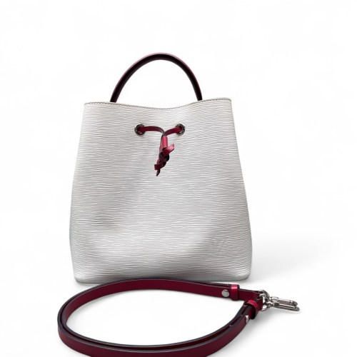 Louis Vuitton Noe Epi White Red Black