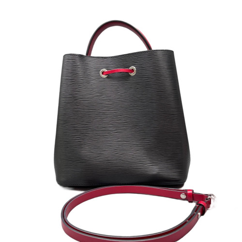 Louis Vuitton Noe Epi White Red Black