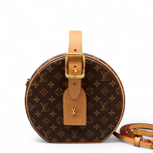Louis Vuitton Petite Boite Chapeau Monogram Brown