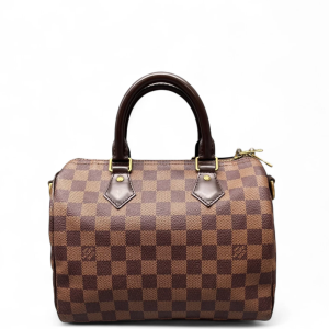 Louis Vuitton Speedy Bandouliere 25 Damier Ebene Brown