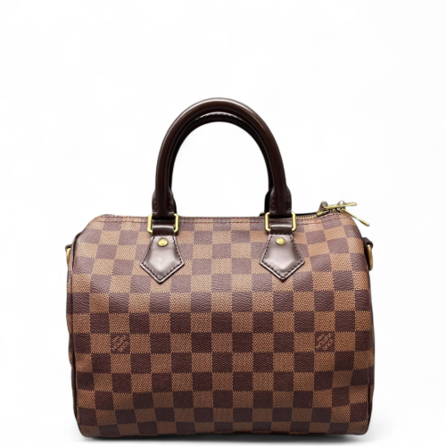 Louis Vuitton Speedy Bandouliere 25 Damier Ebene Brown