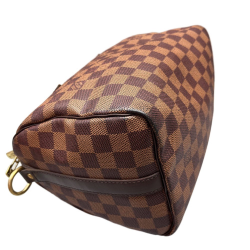 Louis Vuitton Speedy Bandouliere 25 Damier Ebene Brown