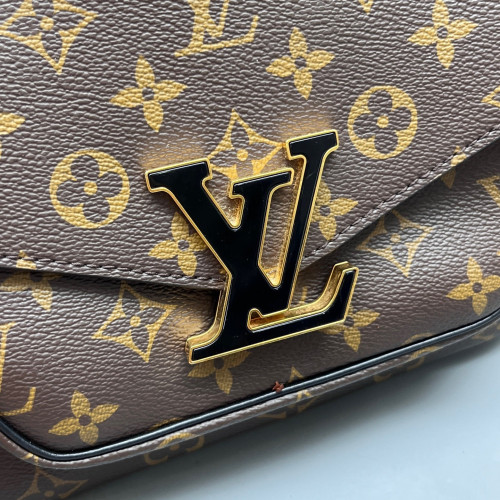 Louis Vuitton Passy Chain Shoulder Bag Monogram Brown Louis Vuitton Passy Chain Shoulder Bag Monogram Brown