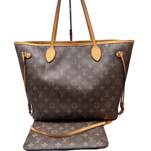 Louis Vuitton Neverfull MM Monogram Brown Louis Vuitton Neverfull MM Monogram Brown
