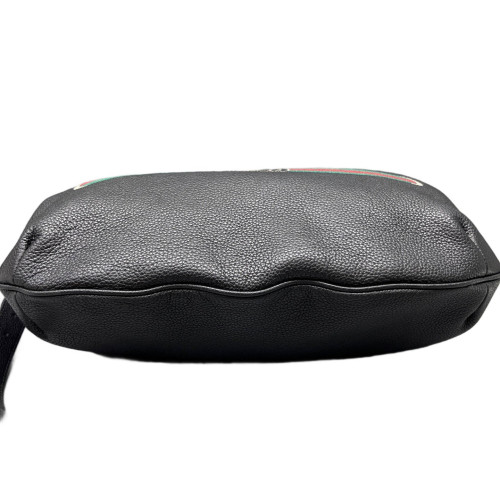 Gucci Crossbody Bag Grained Calfskin Black Gucci Crossbody Bag Grained Calfskin Black