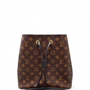 Louis Vuitton Noe Monogram Brown Black