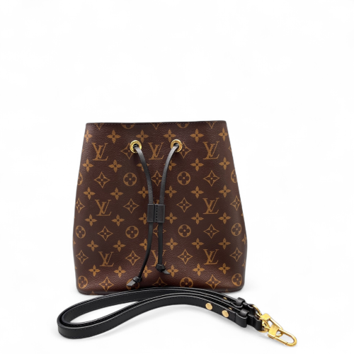 Louis Vuitton Noe Monogram Brown Black