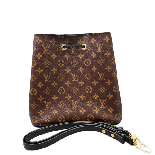 Louis Vuitton Noe Monogram Brown Black