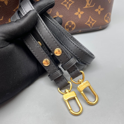 Louis Vuitton Noe Monogram Brown Black