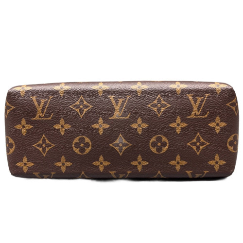 Louis Vuitton Clutch Monogram Brown Red