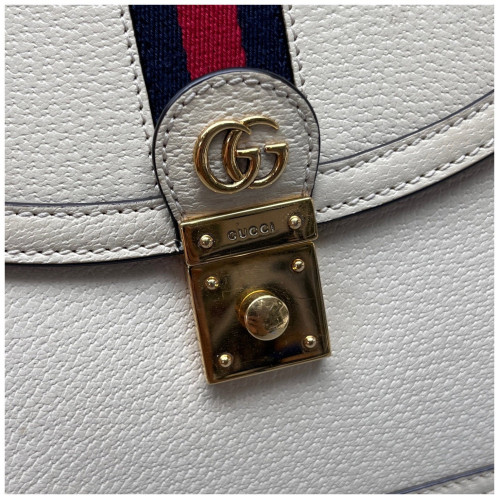 Gucci Messenger Calfskin White