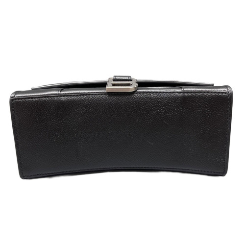 Balenciaga Hourglass Small Grained Calfskin Black