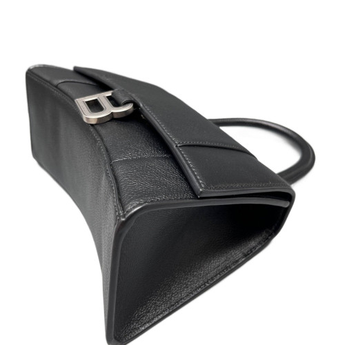Balenciaga Hourglass Small Grained Calfskin Black