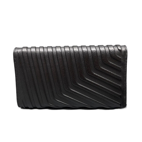 Balenciaga Car Flap Corssbody Bag Calfskin Black