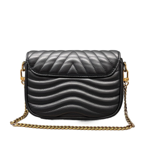 Louis Vuitton New Wave Multi Pochette Calfskin Black Louis Vuitton New Wave Multi Pochette Calfskin Black