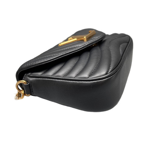 Louis Vuitton New Wave Multi Pochette Calfskin Black Louis Vuitton New Wave Multi Pochette Calfskin Black