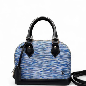 Louis Vuitton Alma BB Epi Blue