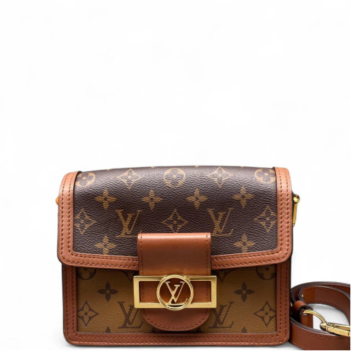 Louis Vuitton Dauphine Mini Reverse Monogram Brown