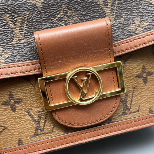 Louis Vuitton Dauphine Mini Reverse Monogram Brown
