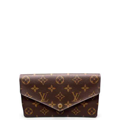 Louis Vuitton Sarah Wallet Nm Monogram Brown Louis Vuitton Sarah Wallet Nm Monogram Brown