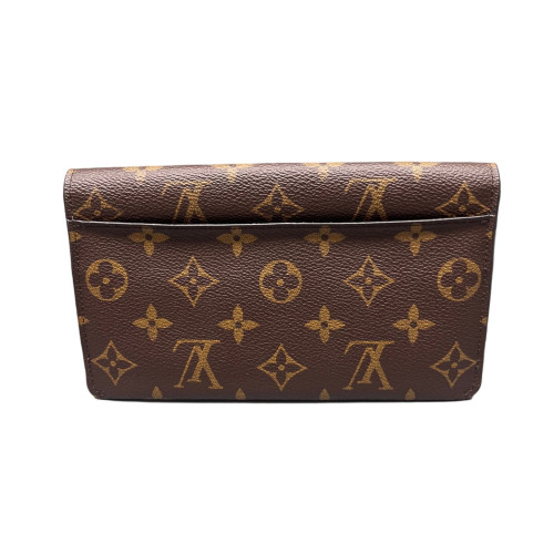 Louis Vuitton Sarah Wallet Nm Monogram Brown Louis Vuitton Sarah Wallet Nm Monogram Brown