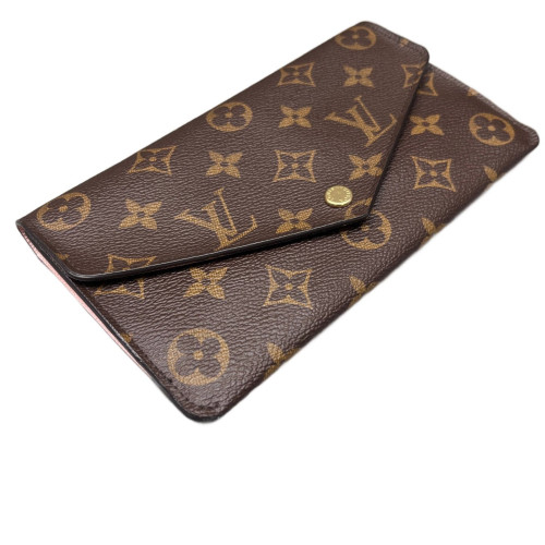 Louis Vuitton Sarah Wallet Nm Monogram Brown Louis Vuitton Sarah Wallet Nm Monogram Brown