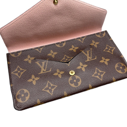 Louis Vuitton Sarah Wallet Nm Monogram Brown Louis Vuitton Sarah Wallet Nm Monogram Brown