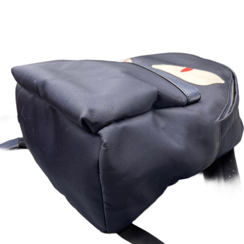 Fendi Monster Eyes Medium Backpack Nylon Dark Blue Fendi Monster Eyes Medium Backpack Nylon Dark Blue