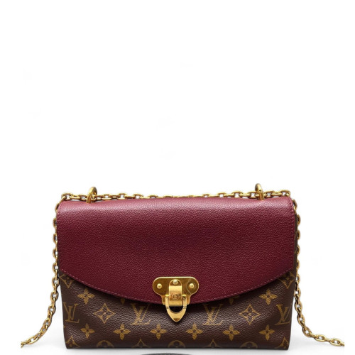Louis Vuitton Saint Placide Monogram Brown Burgundy Louis Vuitton Saint Placide Monogram Brown Burgundy