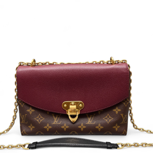 Louis Vuitton Saint Placide Monogram Brown Burgundy Louis Vuitton Saint Placide Monogram Brown Burgundy