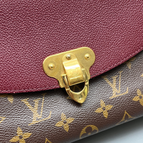 Louis Vuitton Saint Placide Monogram Brown Burgundy Louis Vuitton Saint Placide Monogram Brown Burgundy