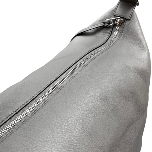 Loewe Shoulder Bag Calfskin Grey Loewe Shoulder Bag Calfskin Grey