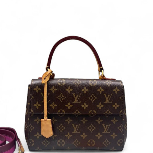 Louis Vuitton Cluny Bb Monogram Brown Purple
