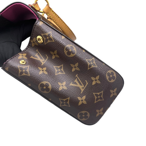 Louis Vuitton Cluny Bb Monogram Brown Purple