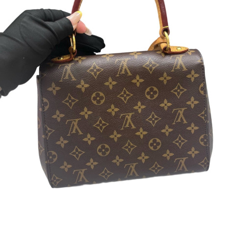 Louis Vuitton Cluny Bb Monogram Brown Purple