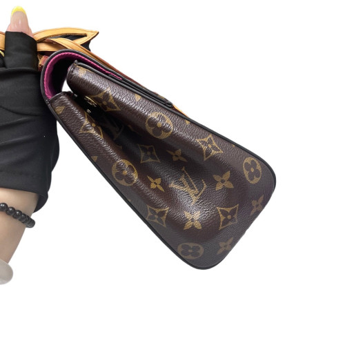 Louis Vuitton Cluny Bb Monogram Brown Purple