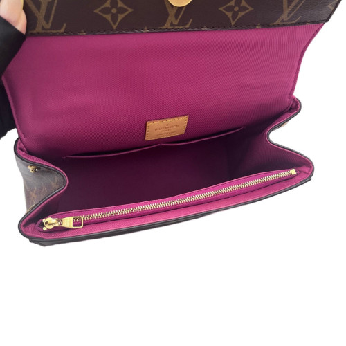 Louis Vuitton Cluny Bb Monogram Brown Purple