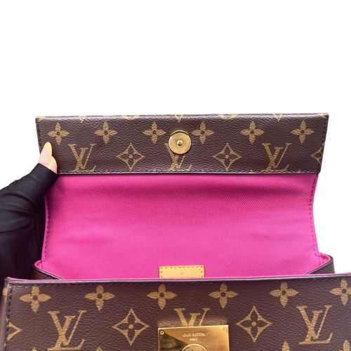Louis Vuitton Cluny Bb Monogram Brown Purple