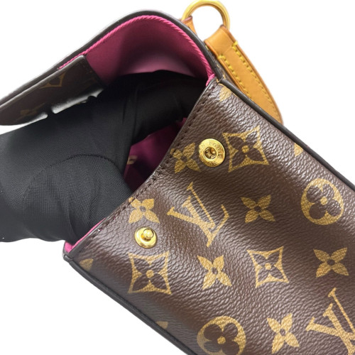 Louis Vuitton Cluny Bb Monogram Brown Purple