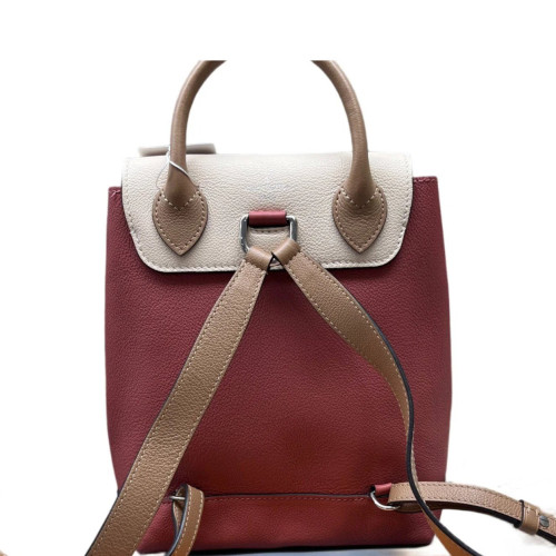 Louis Vuitton Lockme Backpack PM Calfskin White Burgundy Louis Vuitton Lockme Backpack PM Calfskin White Burgundy
