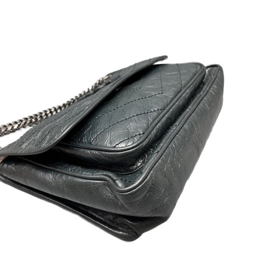 Yves Saint Laurent Medium Niki Chain Calfskin Black