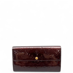 Louis Vuitton Sarah Wallet Vernis Amarante