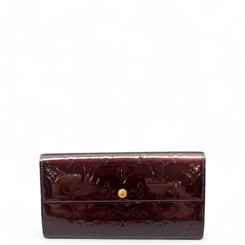 Louis Vuitton Sarah Wallet Vernis Amarante