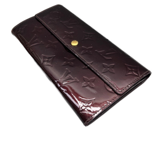 Louis Vuitton Sarah Wallet Vernis Amarante