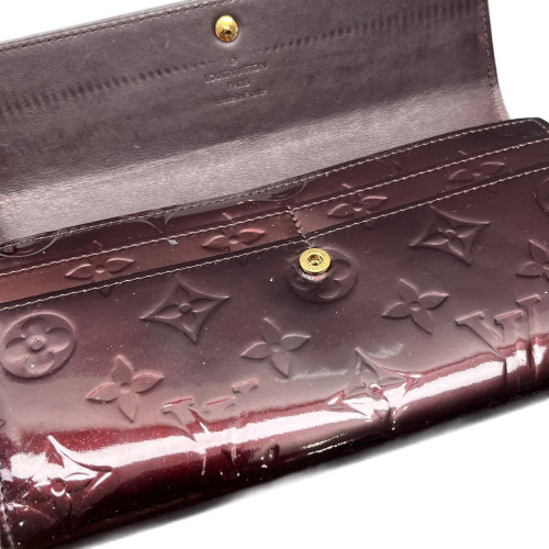 Louis Vuitton Sarah Wallet Vernis Amarante