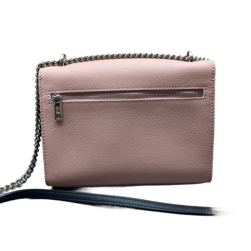 Louis Vuitton Mylockme Chain Bag BB Calfskin Pink White