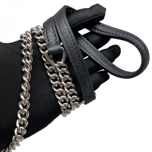 Louis Vuitton Mylockme Chain Bag BB Calfskin Pink White