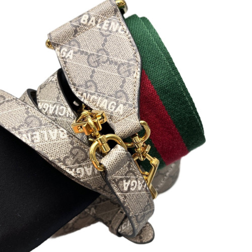 Gucci Mini Horsebit 1955 GG Supreme Monogram Brown