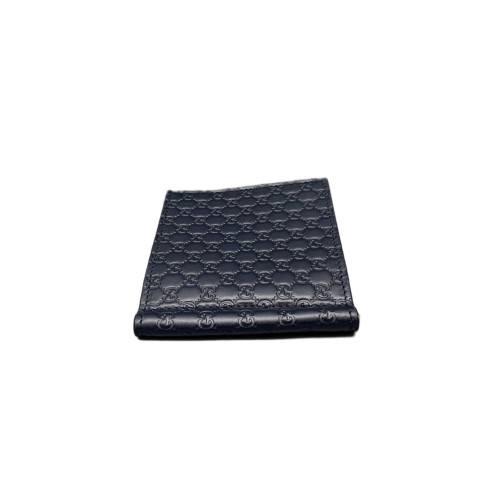 Gucci Compact Wallet Guccissima Dark Blue Gucci Compact Wallet Guccissima Dark Blue